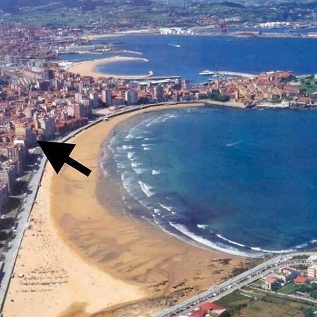 Atico Marques Playa Centro - Garaje Opcional Apartman Gijón Kültér fotó
