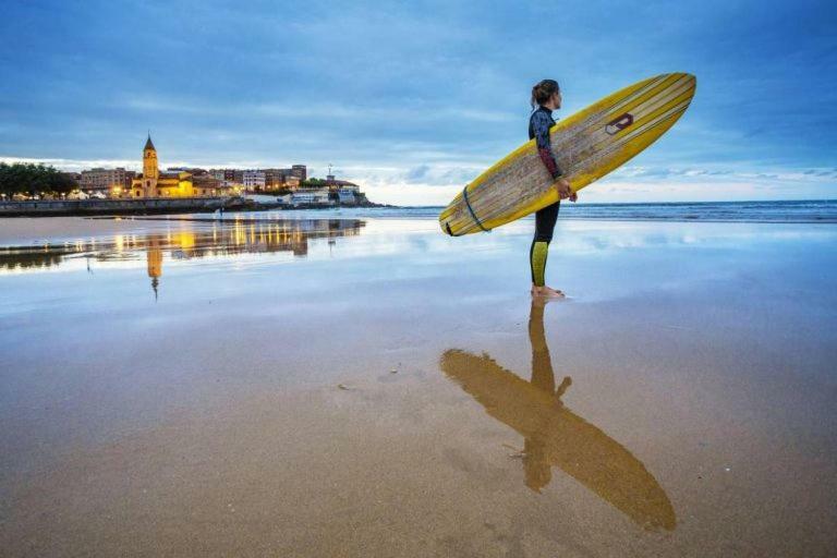 Atico Marques Playa Centro - Garaje Opcional Apartman Gijón Kültér fotó